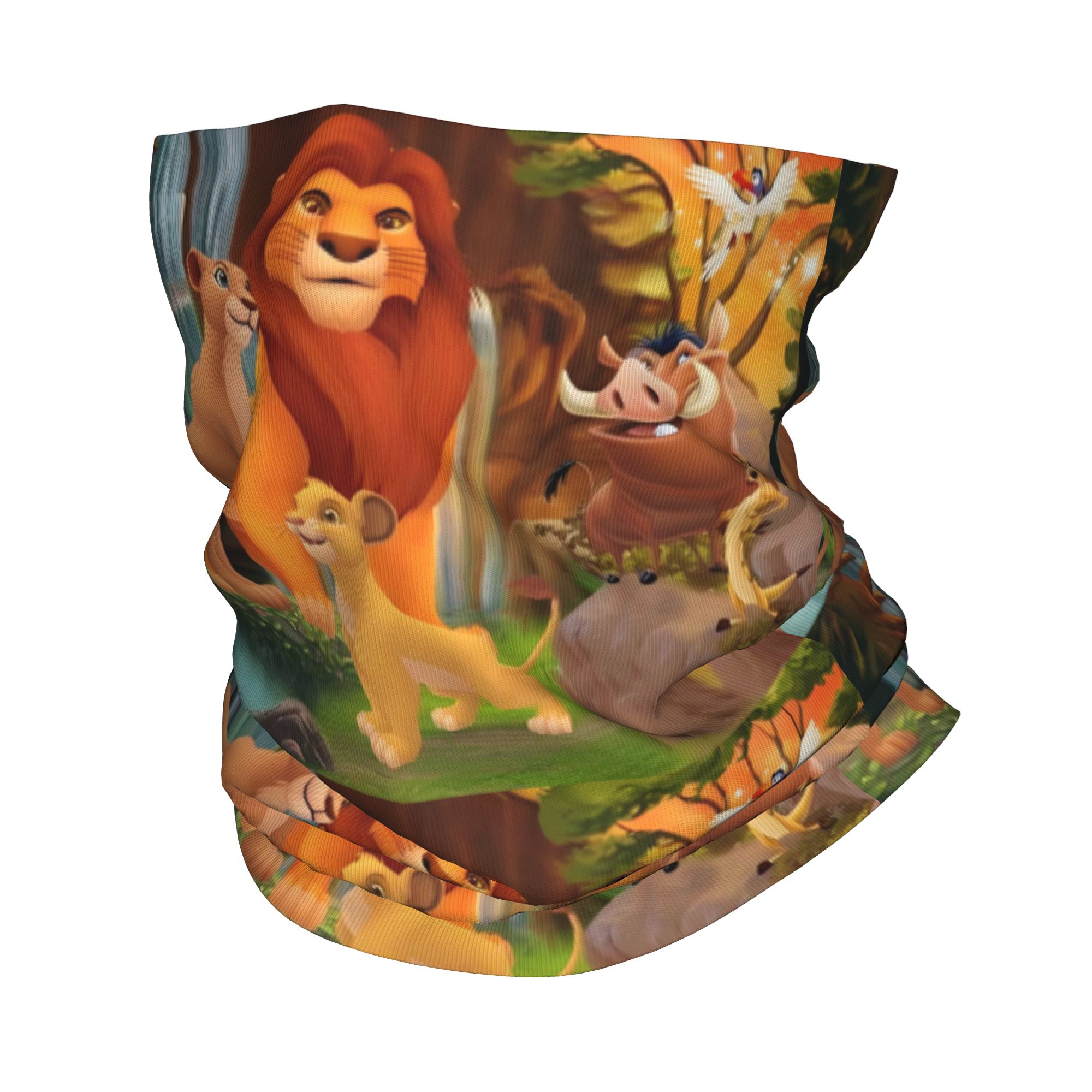Neck Gaiter Face Cover - Wielofunkcyjna Chusta Komin Ocieplacz na Szyję