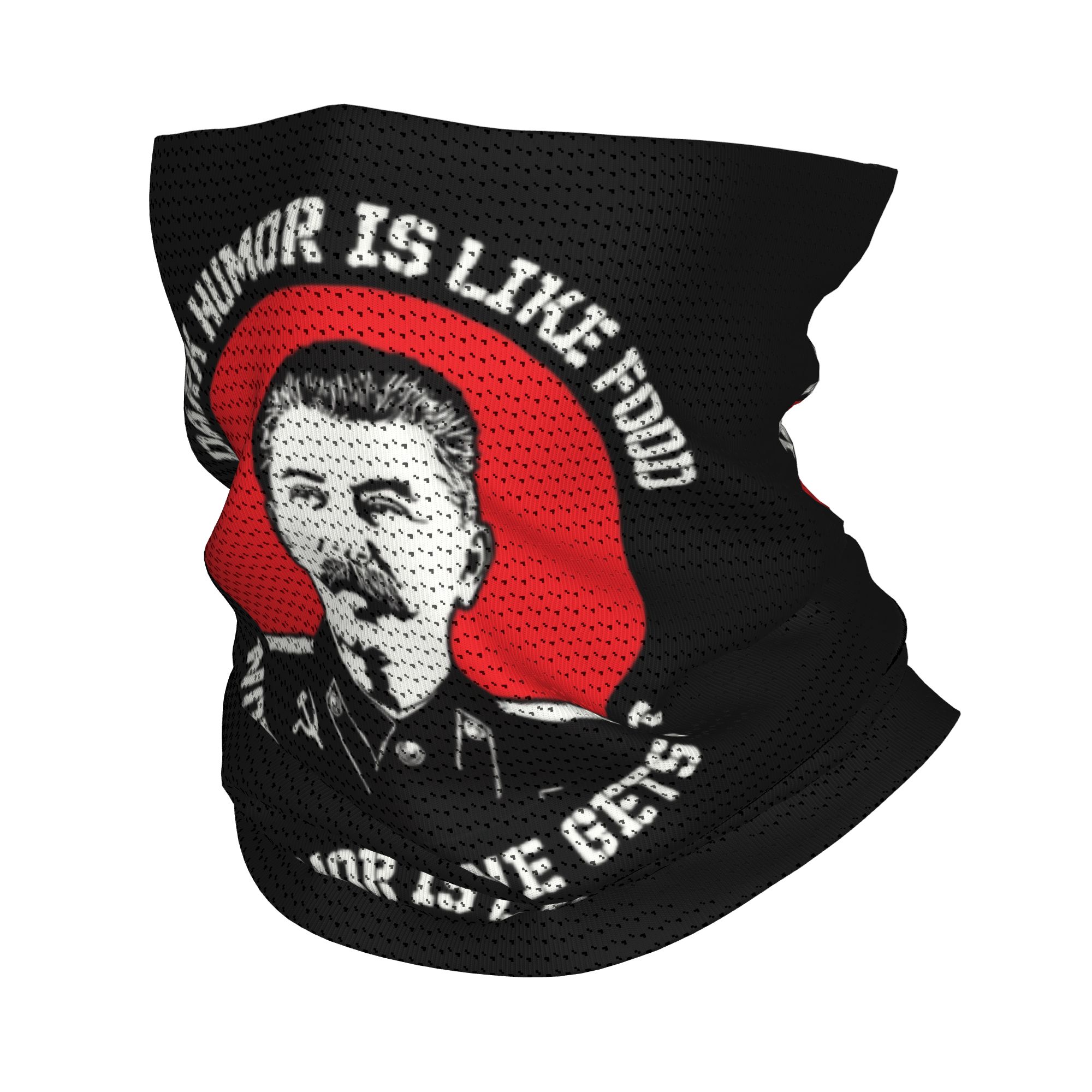Neck Gaiter Face Cover - Niestandardowa bandana/kominiarka Joseph Stalin ZSRR Rosja,