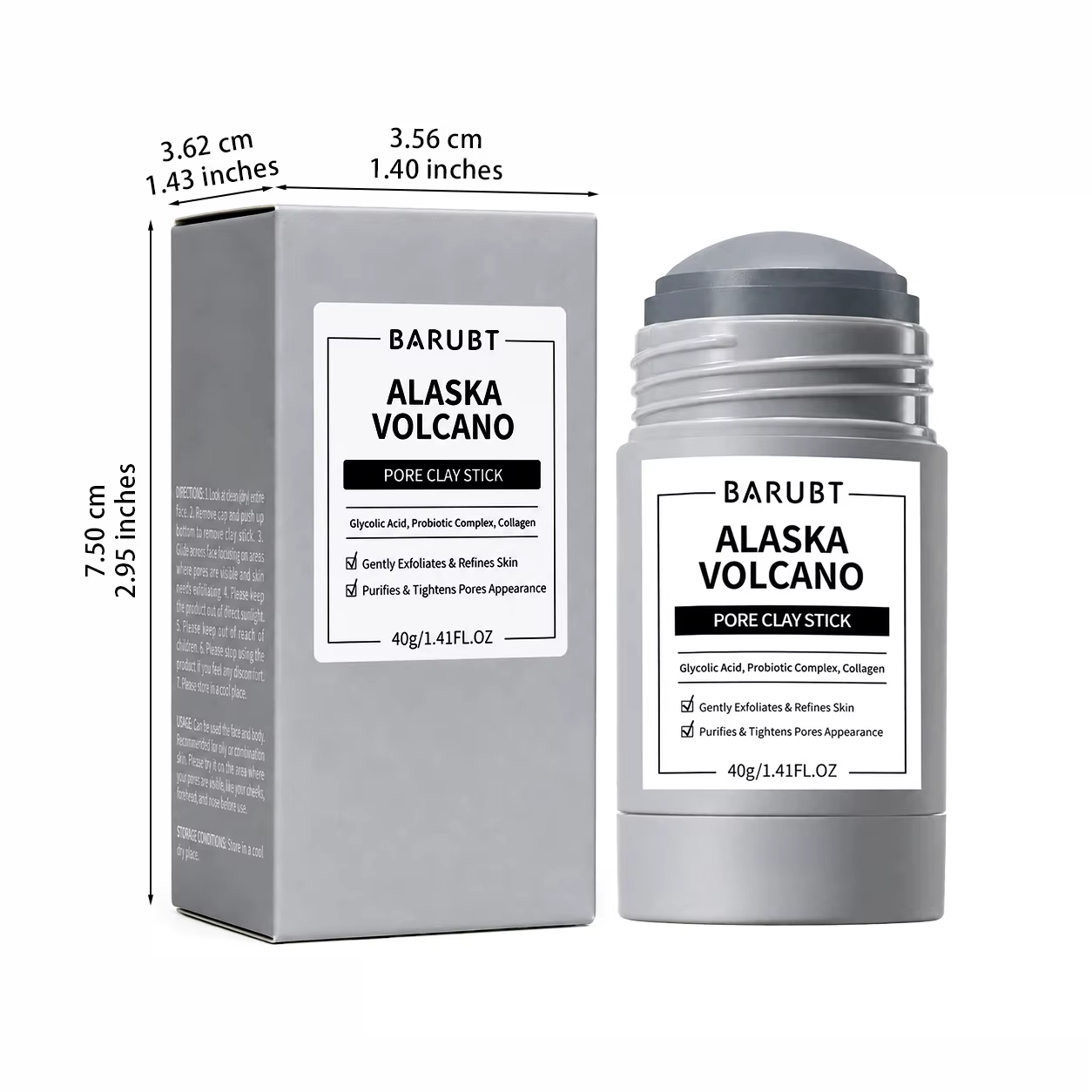 Alaska Volcano Pore Clay Stick – Dust Mask Construction recenzja i cena