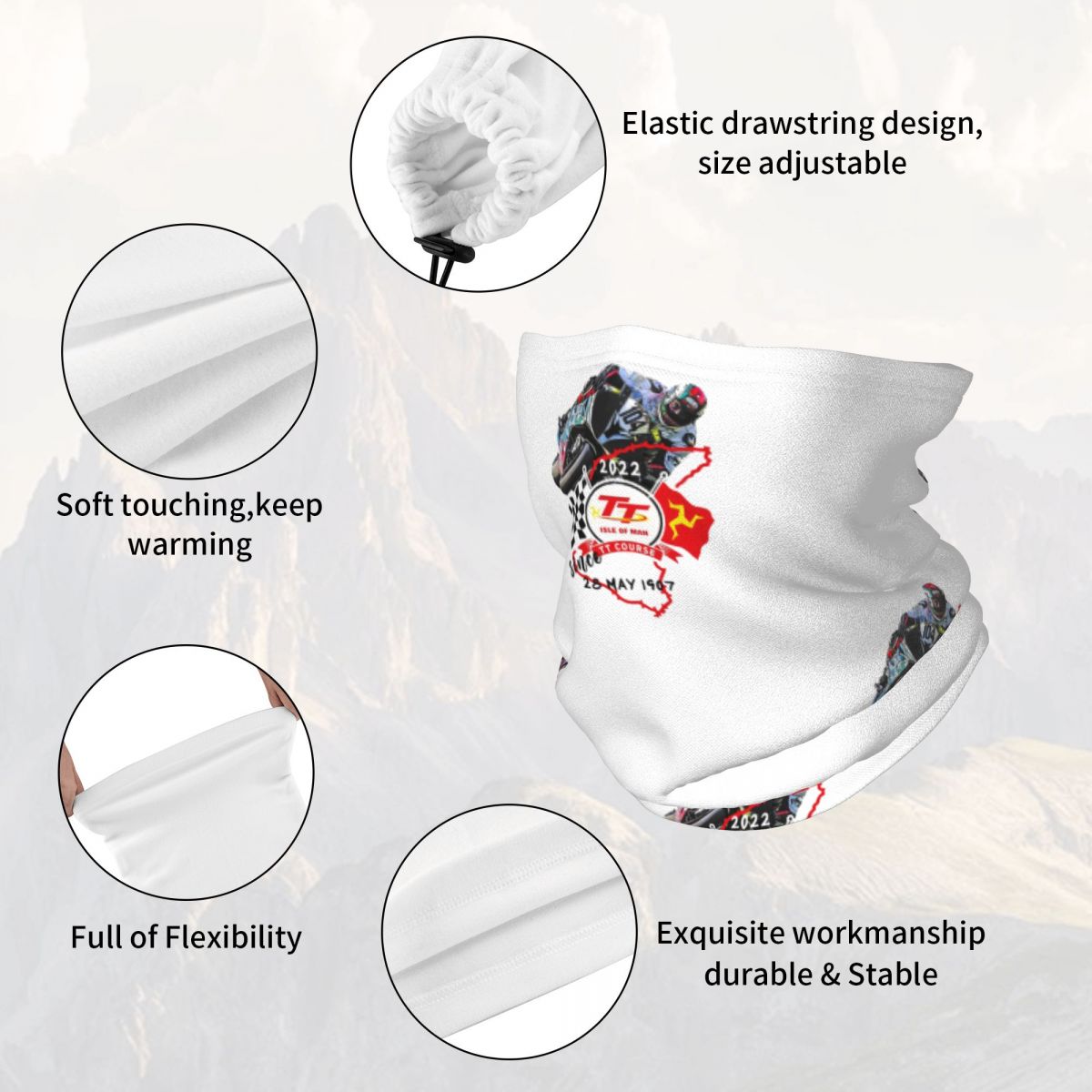Wielofunkcyjny elastyczny komi – Neck Gaiter Face Cover recenzja i cena